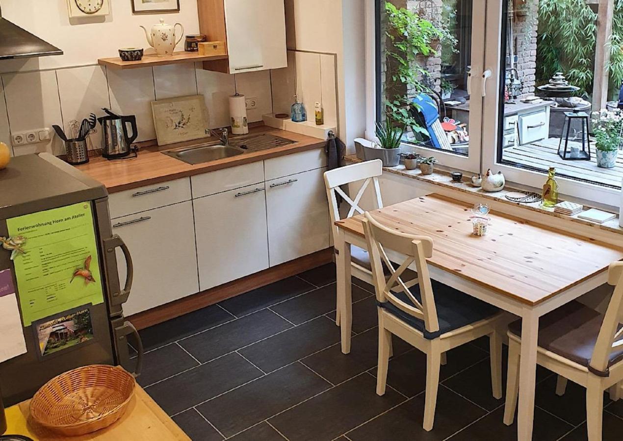 אובראט Ferienwohnung Am Atelier Horn מראה חיצוני תמונה